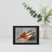 Carte De Visite ATC de baguettes (Debout devant)