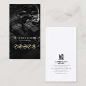 Carte De Visite Atelier auto Mécanique Réparation de voiture Icône (Devant / Derrière)