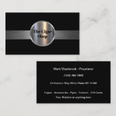 Carte De Visite Atelier classique Tobacconist Moderne (Devant / Derrière)