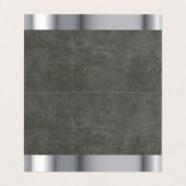 Carte De Visite Atelier de barbier (Intérieur déplié)