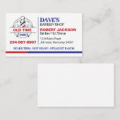 Carte De Visite Atelier de coiffure (Devant / Derrière)