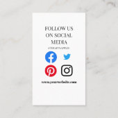 Carte De Visite atelier de couture de laine pour enfants (Dos)