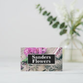 Carte De Visite Atelier de fleuriste (Debout devant)