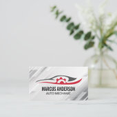 Carte De Visite Atelier de mécanique de réparation automobile | Pi (Debout devant)