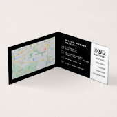 Carte De Visite Atelier de moto, mécanique et réparation, détails (Intérieur)