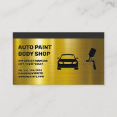 Carte De Visite Atelier de peinture automatique (Devant)