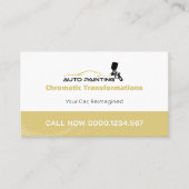 Carte De Visite Atelier de peinture automatique | Professionnel (Devant)