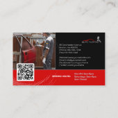 Carte De Visite Atelier de peinture automatique | Professionnel (Dos)