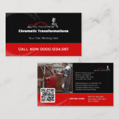 Carte De Visite Atelier de peinture automatique | Professionnel (Devant / Derrière)