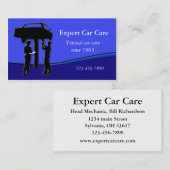 Carte de visite atelier de réparation automatique (Devant / Derrière)