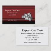 Carte de visite atelier de réparation automatique (Devant / Derrière)