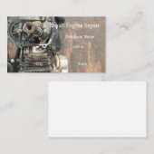 Carte De Visite Atelier de réparation du moteur (Devant / Derrière)