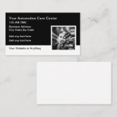 Carte De Visite Atelier de réparation mécanique automobile (Devant / Derrière)