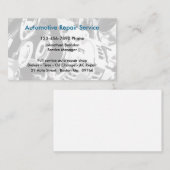 Carte De Visite Atelier de réparations automatiques (Devant / Derrière)