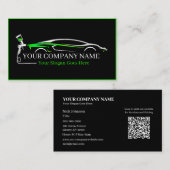 Carte De Visite Atelier professionnel de peinture de carrosserie a (Devant / Derrière)