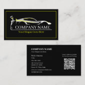 Carte De Visite Atelier professionnel de peinture de carrosserie a (Devant / Derrière)