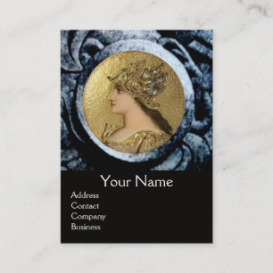 Carte De Visite ATHENA ET COMBATTRE LES GRIFFINS MONOGRAM, Ruby Ro