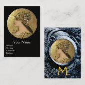 Carte De Visite ATHENA ET COMBATTRE LES GRIFFINS MONOGRAM, Ruby Ro (Devant / Derrière)