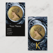 Carte De Visite ATHENA ET COMBATTRE LES GRIFFINS MONOGRAM, Ruby Ro (Devant / Derrière)