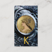 Carte De Visite ATHENA ET COMBATTRE LES GRIFFINS MONOGRAM, Ruby Ro (Dos)