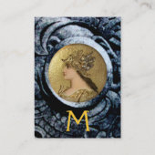 Carte De Visite ATHENA ET COMBATTRE LES GRIFFINS MONOGRAM, Ruby Ro (Dos)