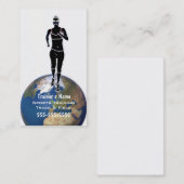 Carte De Visite Athlétisme (Devant / Derrière)