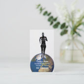 Carte De Visite Athlétisme (Debout devant)