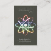 Carte De Visite Atome - scientifique (Dos)
