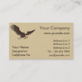 Carte De Visite Attaque à l'aigle (Devant)