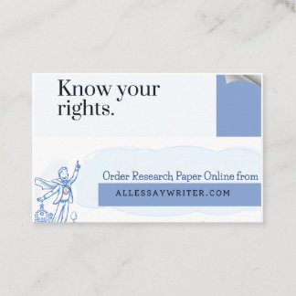 Carte De Visite Atteindre l'excellence académique avec l'étude