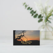 Carte De Visite Atteinte pour le Sun (Debout devant)