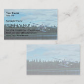 Carte De Visite Atterrissage de Floatplane (Devant / Derrière)