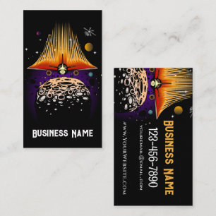 Carte De Visite Atterrissage de la lune