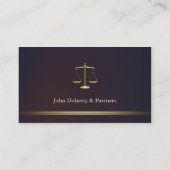 CARTE DE VISITE ATTORNEY | (Dos)
