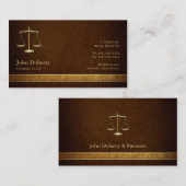 CARTE DE VISITE ATTORNEY | (Devant / Derrière)