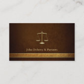 CARTE DE VISITE ATTORNEY | (Dos)