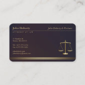 CARTE DE VISITE ATTORNEY | (Devant)