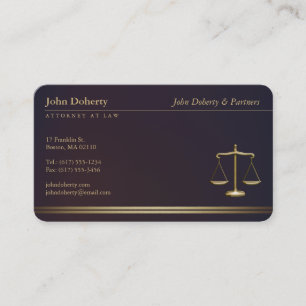 CARTE DE VISITE ATTORNEY  