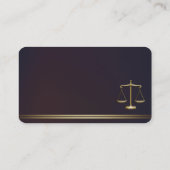 CARTE DE VISITE ATTORNEY | (Dos)