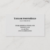 Carte De Visite Attrapons du café (Dos)