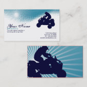 Carte De Visite atv extrèmement haut (Devant / Derrière)