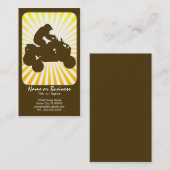 Carte De Visite atv : rayons rétros : (Devant / Derrière)