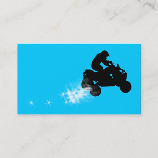 Carte De Visite atv : traînée de saleté (Devant)