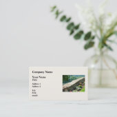 Carte De Visite Au bord de la rivière (Debout devant)