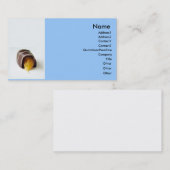 Carte de visite au chocolat (Devant / Derrière)