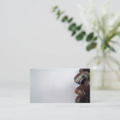 Carte de visite au chocolat (Debout devant)