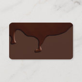 carte de visite au chocolat (Dos)