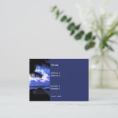Carte de visite au clair de lune (Debout devant)