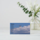Carte De Visite Au-Dessus Des Nuages (Debout devant)