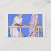 Carte De Visite Au polo, 1920-29 (copie de pochoir) (Dos)